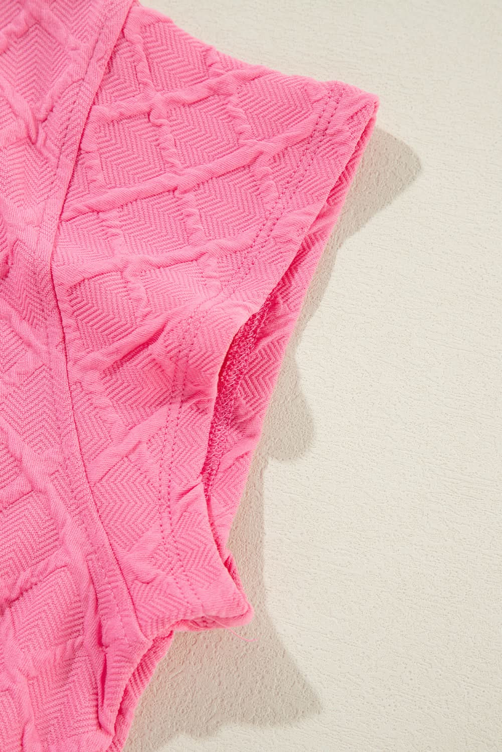 Sachet pink checkered lounge set - Love Salve